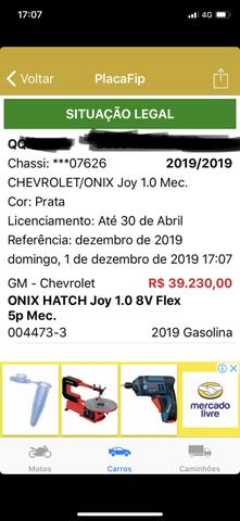 BATIDO ônix joy 1.0 2019 facil conserto - Foto 7