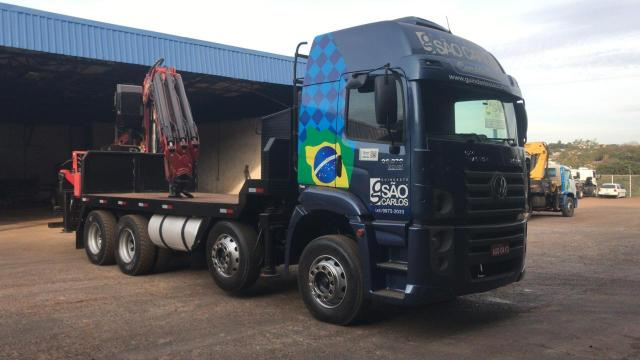 Caminhão Munck Traseiro 70 ton,Giro infinito - Foto 3