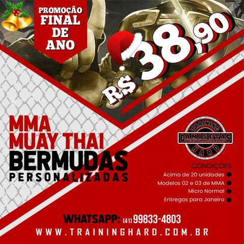 Bermudas de MMA e MUAY THAI personalizadas