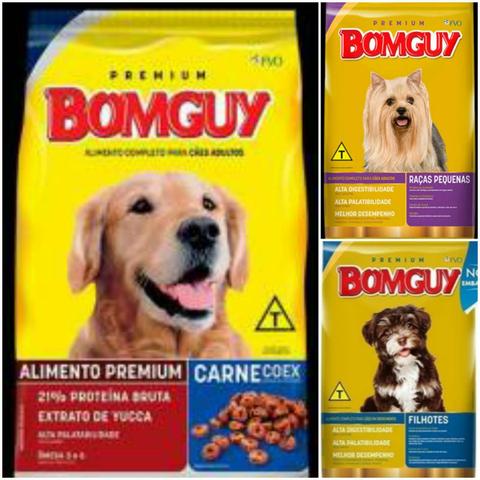 Ração Bomguy Premium Carne 25kg Adulto - Foto 2
