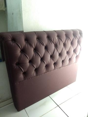 Cabeceira cama box solteiro semi nova