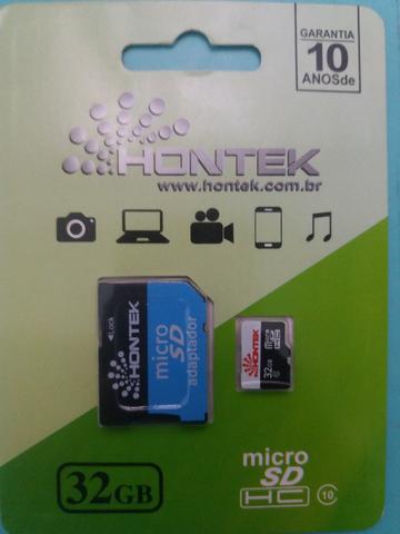 Cartão de memória Micro SD 32GB classe 10