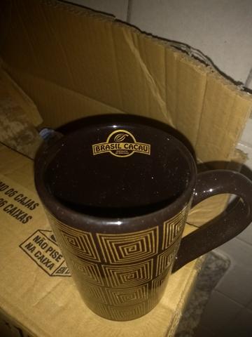 R$ 10,00 unidade Canecas de porcelana novas - Foto 2