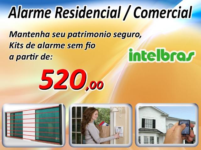 Alarme sem fio I.N.T.E.L**.A.S residencial / comercial