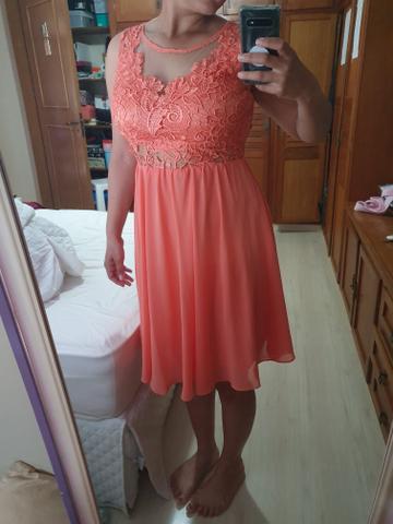 Vestido curto de festa