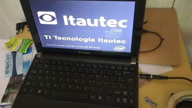 Netbook Itautec preço baixo