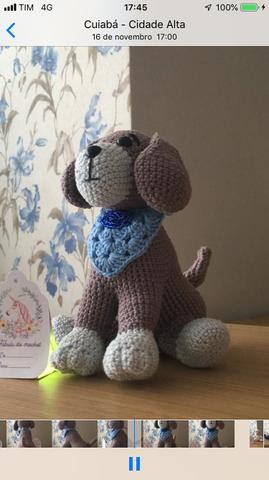 Cachorrinho Amigurumi - Foto 2