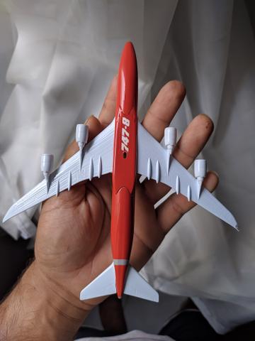 Miniatura boeing 747 - Foto 4