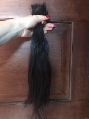 Cabelo humano 42 cm - Foto 3