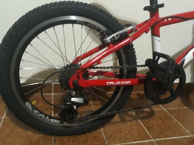 Bicicleta Caloi wild XS Aro 20 7 Marchas - Foto 4