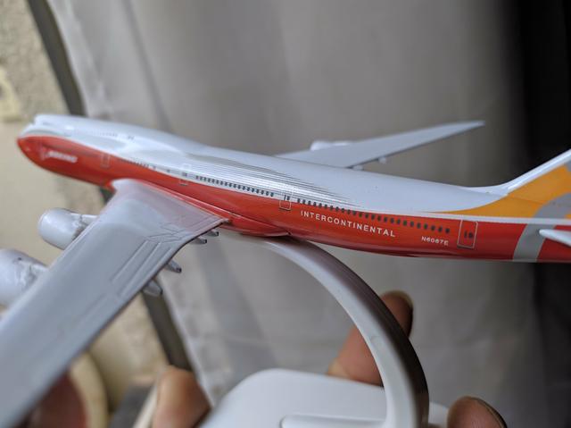 Miniatura boeing 747 - Foto 3