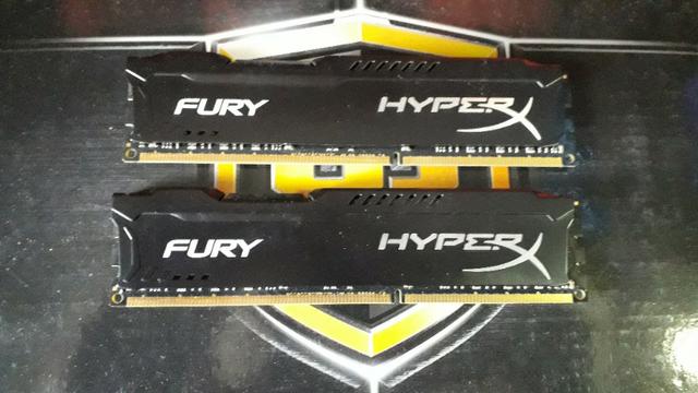 Memórias HyperX Fury 16GB (2x8GB) ddr3 1866Mhz