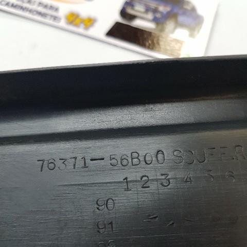 Acabamento Porta Borda Paralama Traseiro Esquerdo Vitara #2973 - Foto 4