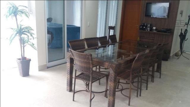 Lindo sobrado com 380m², 4 suítes com ar condicionado, churrasqueira e piscina. - Foto 9