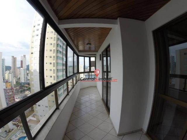 Apartamento com 3 dormitórios para alugar, 128 m² por r$ 450/dia - centro - balneário camb - Foto 15