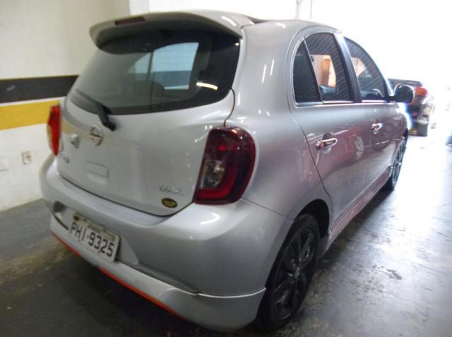 Nissan march rio 1.6 16v flex 16v 2016/2016 prata - Foto 8