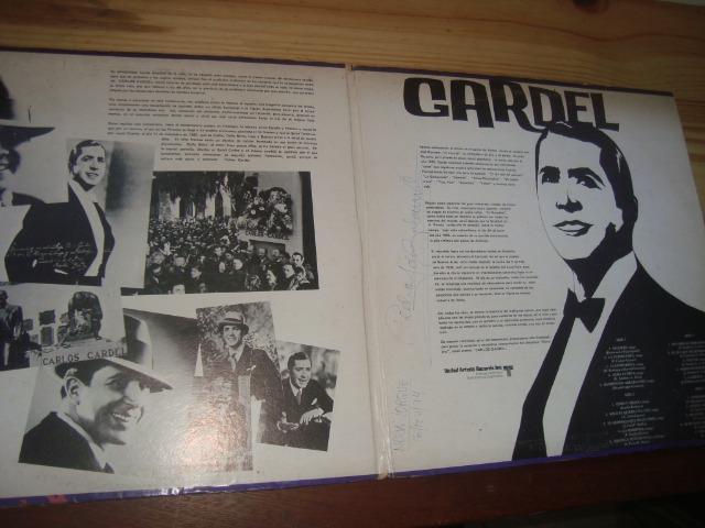 Carlos Gardel, Tango, Album duplo com 2 Lp importados, excelente conservação - Foto 3
