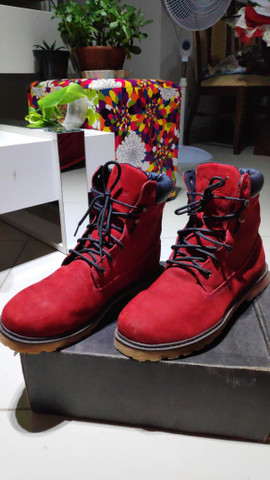Bota delvert Perkins vermelho 
