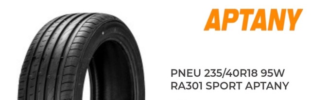 Pneu 235 40 18 Aptany Sport Ra301 Mercedes 