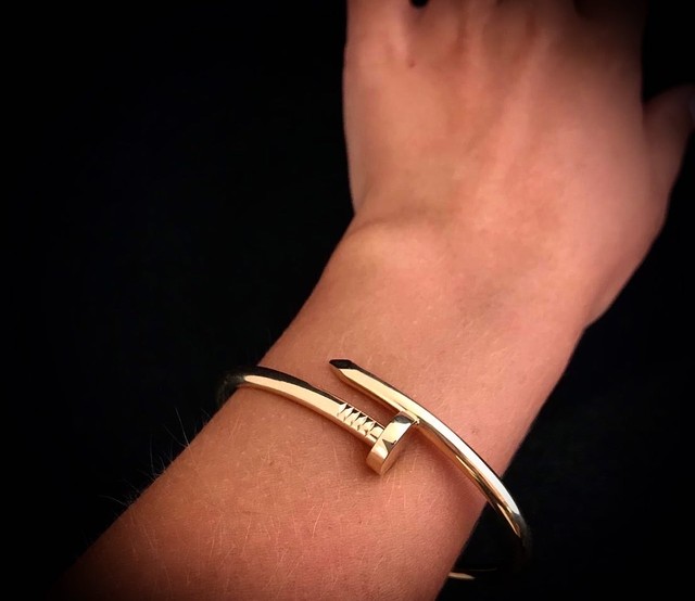 Bracelete Cartier Prego em Ouro 18k - Foto 5