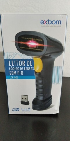 Leitor de código de barras Exbom LCB-S600 USB - Foto 4