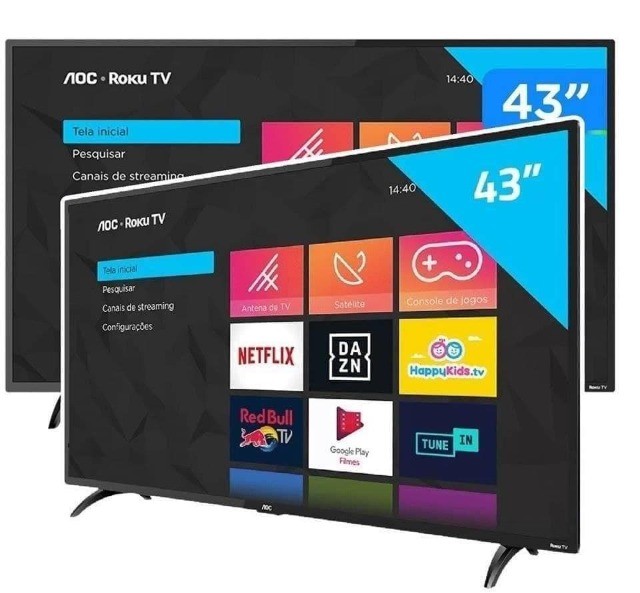 tv 43 smart aoc roku