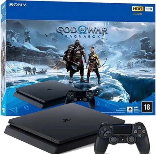 Playstation 4 Ps4 Pro 1tb Cuh 7016b + Controle Original + 2 Jogos