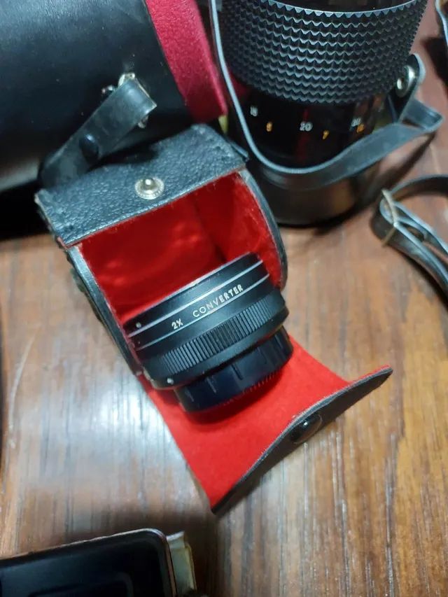 CAMERA FOTOGRÁFICA PRAKTICA COM ACESSÓRIOS  - Foto 3