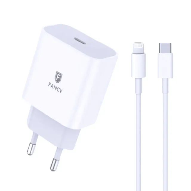 Kit Carregador iPhone Turbo 30w + Cabo Usb C - 823
