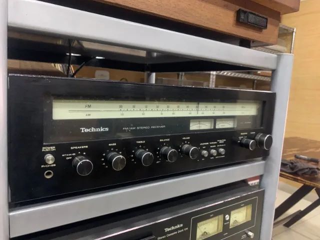 Conjunto Technics - Tape Deck Modelo 614 E Receiver Sa-5047p