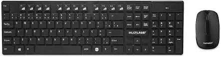 (NOVO) kit Teclado e Mouse Sem Fio Multilaser TC251 - Foto 3