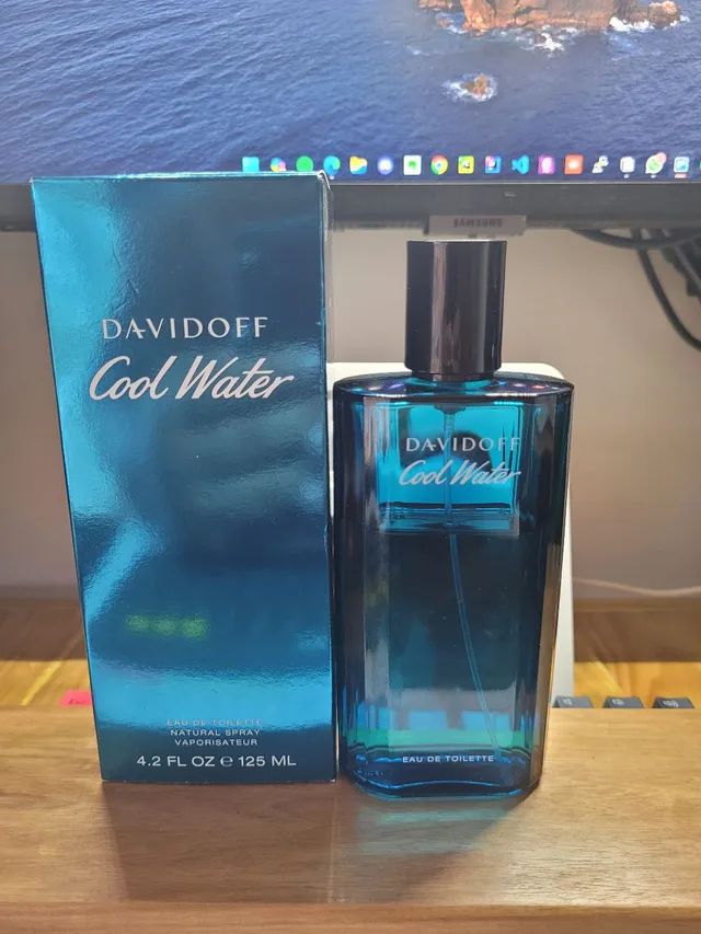 Davidoff Cool Water Eau de Toilette 125ml : : Beleza