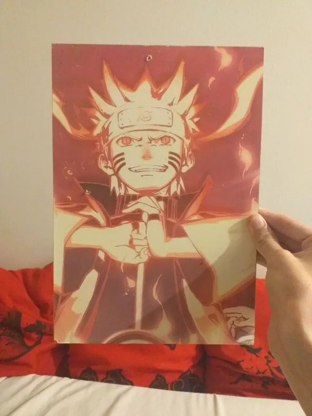 Quadro Decorativo de Parede Funko Pop Mini Naruto - Meu Quadro AI