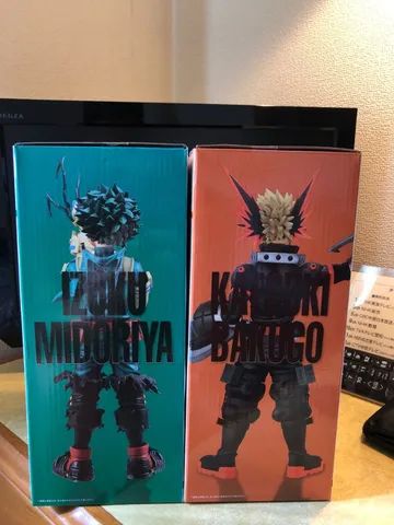 Action Figures Midoriya e Bakugo