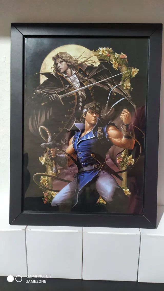 Quadro Castlevania Richter e Alucard - Foto 2