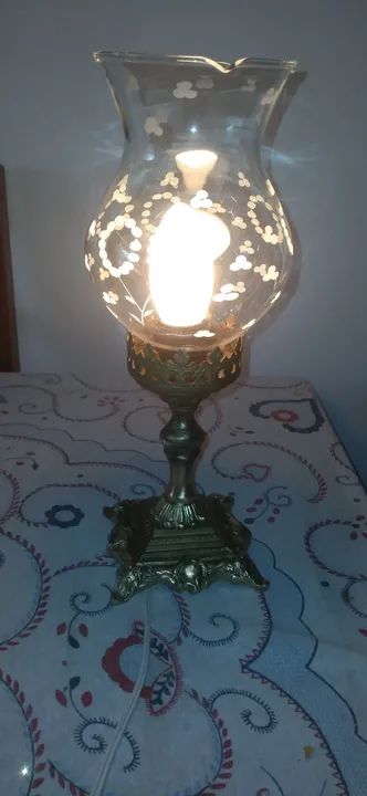 Luminária de Mesa em Estilo Vintage - Foto 2