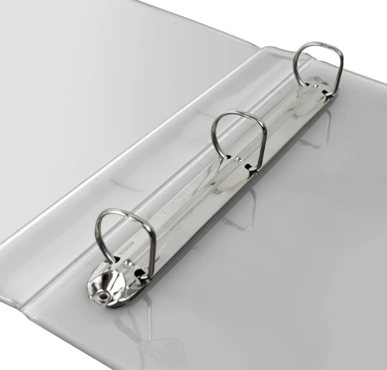 Fichário Pasta 3 Argolas Transparente Acrimet - Foto 2