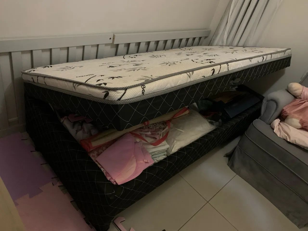 Cama Box com Baú e auxiliar  - Foto 2
