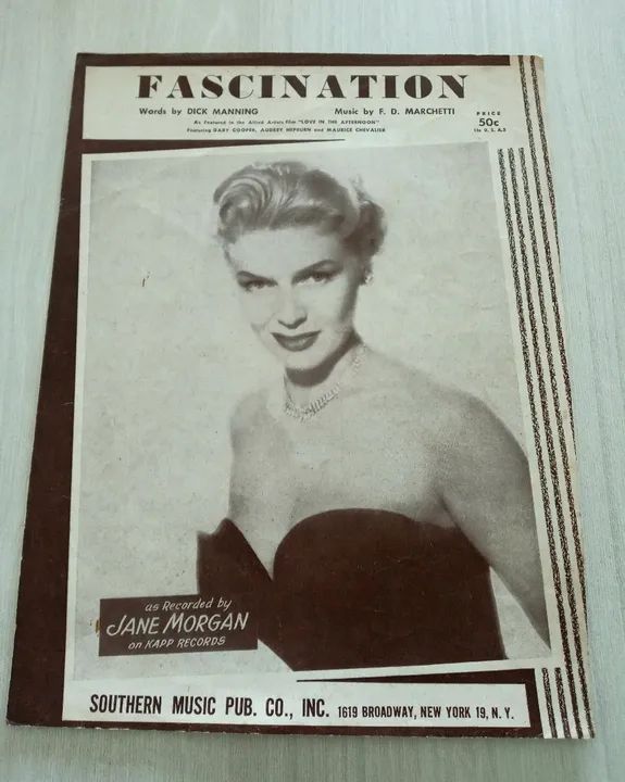 Antiga Partitura Musical Broadway, N.York  - Foto 2