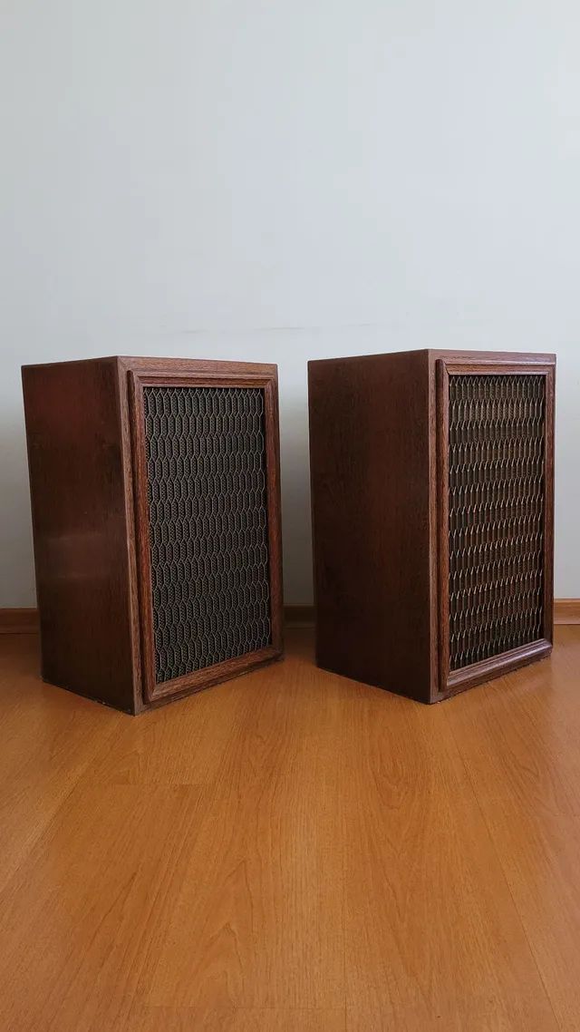Par de Caixas Acústicas Polyvox Vintage