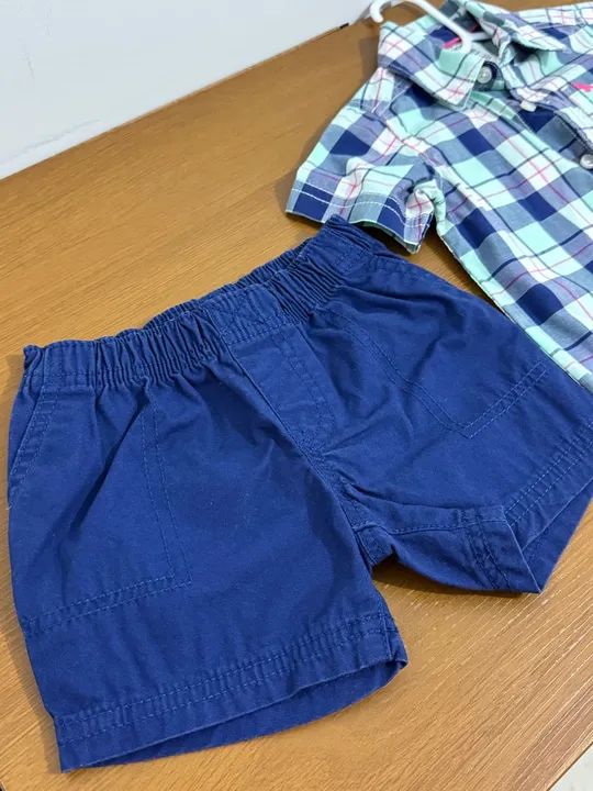 Conjunto short e camisa carters 9M - Foto 3