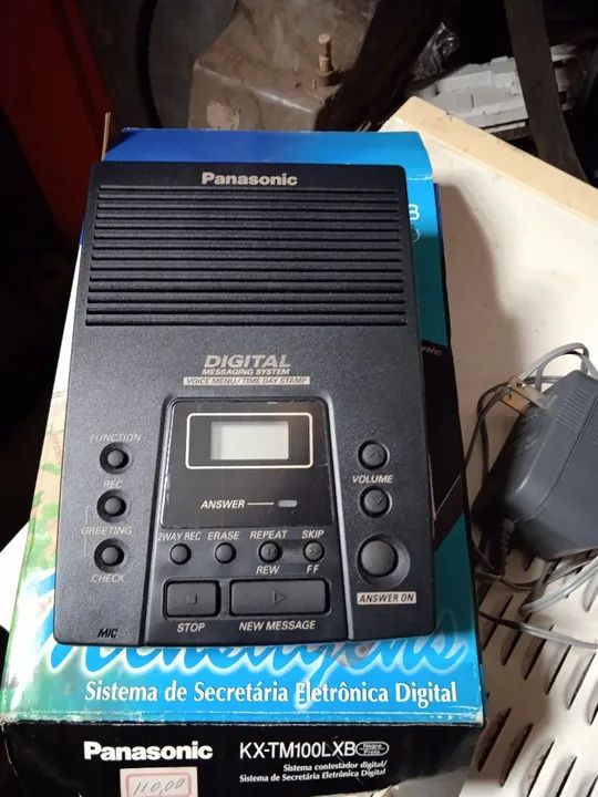 Secretaria eletrônica Panasonic seminova - Foto 2