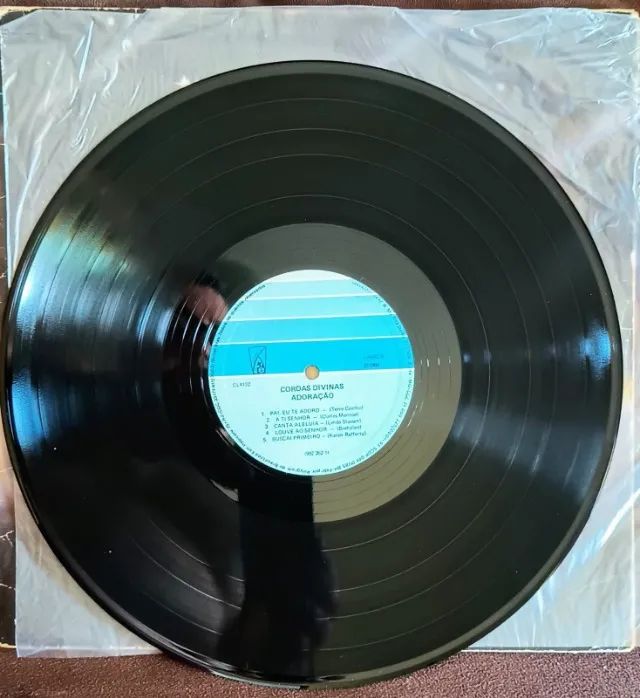 Lp Disco Vinil Gospel Evangélico Cordas Divinas - Adoração - Foto 3