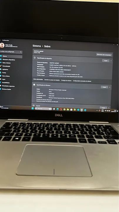 Notebook Dell 15 7580 Intel Core I7 16Gb de RAM 128Gb SSD +1TB HD - Foto 3