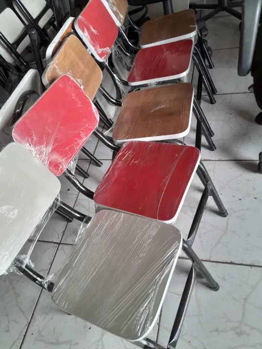 kit mesa com 4 cadeiras infantis, fabricamos - Foto 2