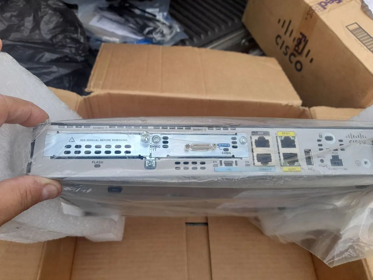 Roteador Cisco 1900 Mod-1905 - Foto 5