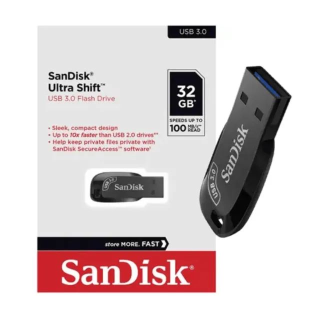 Pen Drive 32GB USB 3.0 - SanDisk  cod: 3850 - Foto 3