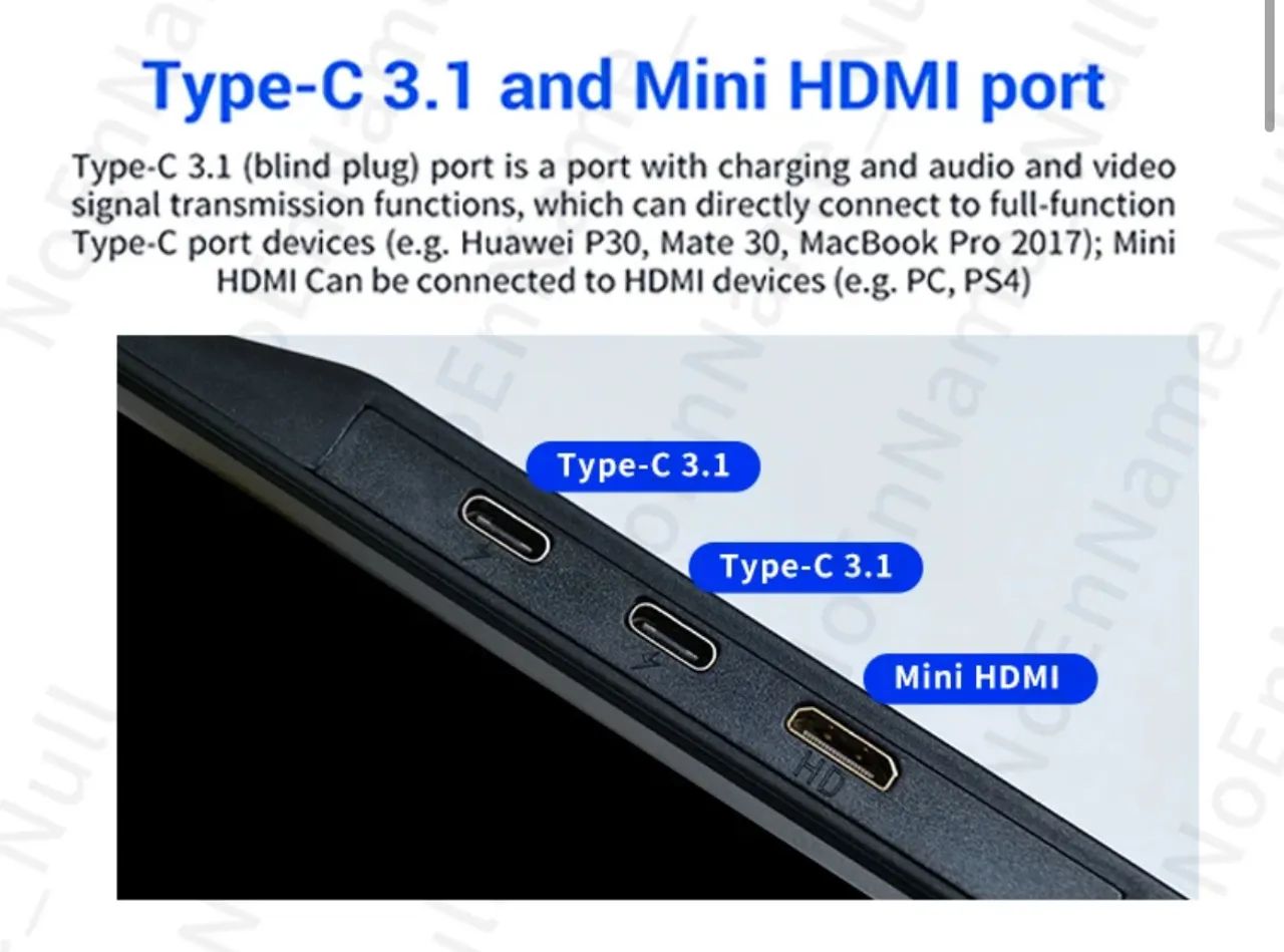 Monitor Portátil Raspberry 11.6 Polegadas com alto falantes Lacrado  - Foto 4