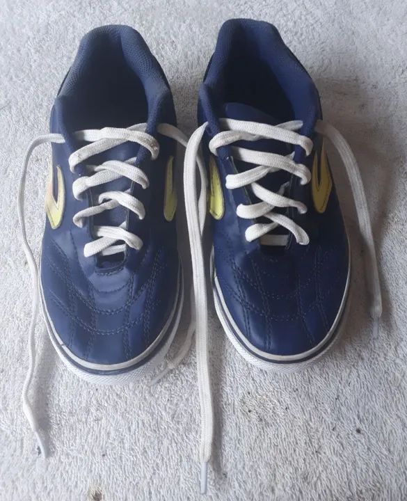 Tênis Esportivo Azul - Tamanho 35