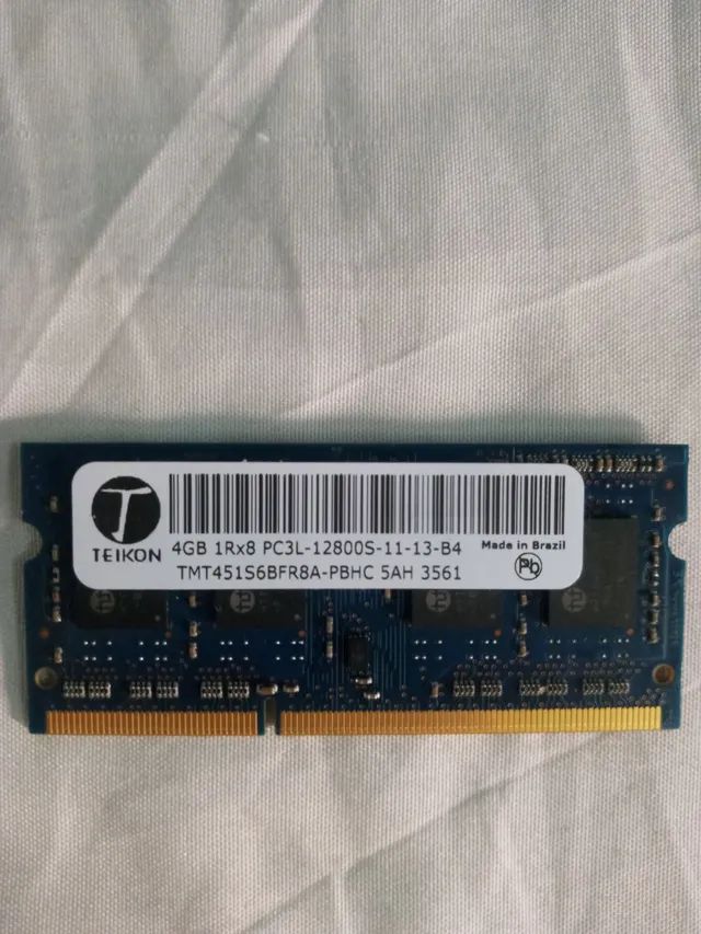 Memória memoria Ram 4gb Teikon PC3L DDR3L - Foto 3